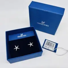 お*ン様 スワロフスキー Holly Starfish ヒトデ ピアス 美品