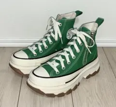 23cm 美品 CONVERSE ALLSTAR TREKWAVE Z HI 緑
