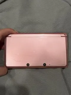【ジャンク品】ニンテンドー3DS 本体 ミスティピンク