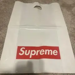 Supreme ショッピングバッグ 白