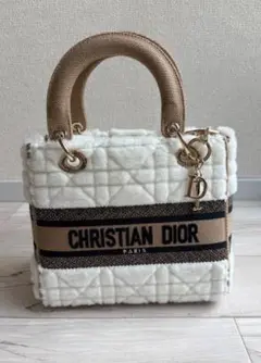 【24時間内発送】DIOR キルティングハンドバッグ