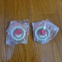 カラフルピーチ/じゃぱぱ　カプセルトイ キャラクター飾り 2個セット