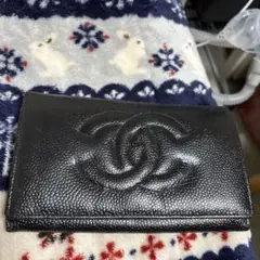 シャネル⭐︎マトラッセ三つ折り財布⭐︎ラムスキン⭐︎極美品⭐︎ CHANEL シャネル 三つ折り財布 マトラッセ ラムスキン ライトグレー
