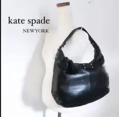 kate spade ブラック ショルダーバッグ