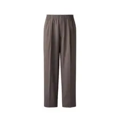 UNIQLO C 感動タックパンツ L DARK BROWN