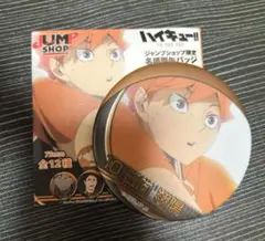 ハイキュー!! 名場面缶バッジ　烏野ver. ジャンプショップ限定　日向翔陽