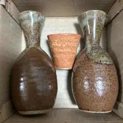 陶器製徳利3点セット