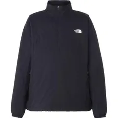 新品 M 黒 ノースフェイス 中綿 ハーフジップ 中綿 ブルゾン ジャケット