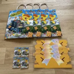 コアラの街 ステッカー 4枚 & カチューシャ 4個 セット　紙袋4枚