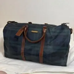 Polo Ralph Lauren ブラックウォッチ ボストン　ヴィンテージ