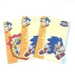 3枚 ソニック・ザ・ヘッジホッグ トラベルステッカー SONIC シール