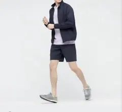 【UNIQLO ユニクロ】　ウルトラストレッチアクティブショートパンツ　黒