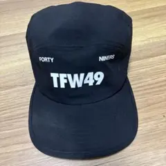 TFW49 EMBROIDERY 6PANEL CAP ブラック - メルカリ