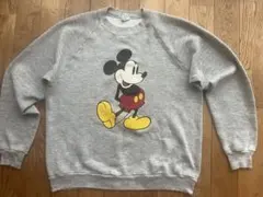 80s USA製 Disneyディズニー ミッキー マウス スウェット