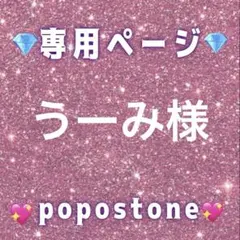 うーみ様専用ページ