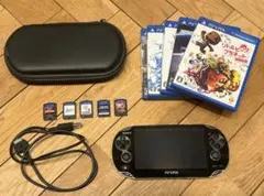 SONY PS Vita 本体とゲームセット　ケース付き