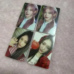 ive イソ トレカ ファンコン secret mine まとめ売り4枚