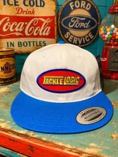 新品◾️キャップ◾️ホワイト×ブルー◾️ Tackle Logic◾️山田レンのサムネイル