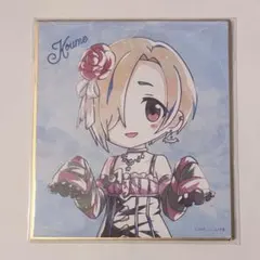 デレマス Ani-Art しんげき ミニ色紙 白坂小梅