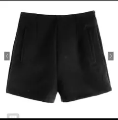 GRL ハイウエストショートパンツ S ブラック