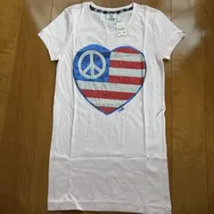 PINK アメリカ国旗デザイン Tシャツ Sのサムネイル