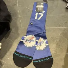 STANCE 大谷選手背番号17 Dodgers ソックス Lサイズ