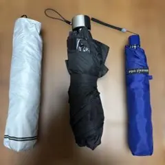折りたたみ傘 3本セット まとめ売り(一部ジャンク)