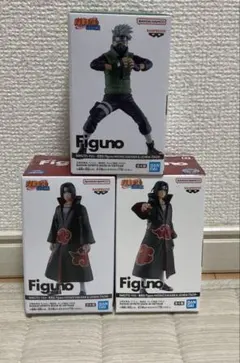 NARUTO Figuno フィギュア 3種セット カカシ イタチ