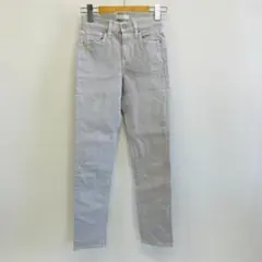【UNIQLO JEANS】レディーススキニーパンツ ライトグレー XS～S