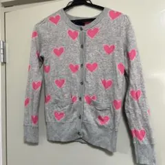 Gapkids ハート柄 カーディガン 150