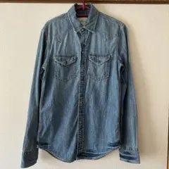 アメリカンイーグルデニムシャツ 長袖　メンズXS