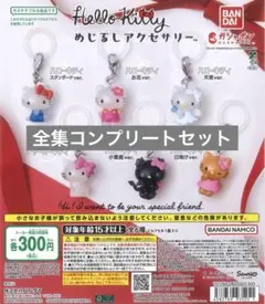 ハローキティ めじるしアクセサリー　全種コンプリートセット