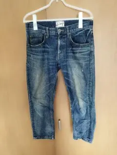 インディゴ　ダメージデニム　ナノ・ユニバース no-universe