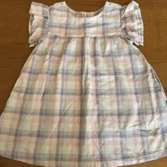 Seraph ワンピース チェック 90 半袖　夏服のサムネイル
