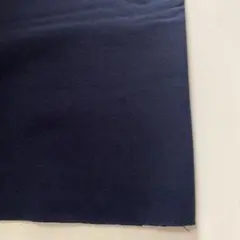 ネイビートレーナー生地　裏起毛
