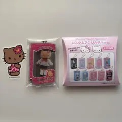 サンリオ キティ カスタムアクリルチャーム クローゼットコレクション