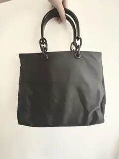 OLD PRADA [希少]ナイロン レジンハンドル バッグ 2000s モードのサムネイル