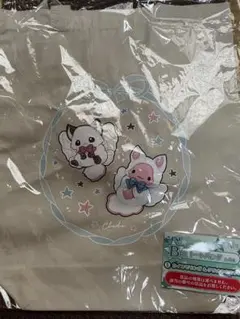 天体獣 ひこくじ B賞トートバッグ カイコモモンガ＆クリオネウミウシ