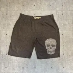 スカル ラインストーン ショートパンツ Y2K グランジ 短パンのサムネイル