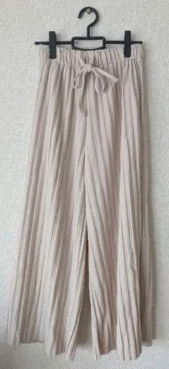 OLIVE des OLIVE ベージュ ワイドパンツ