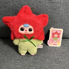 (Baby Three) 春はどこ？シリーズ ぬいぐるみ キーホルダー✩薔薇