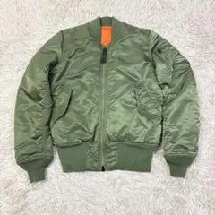 美品　アルファインダストリーズ　ALPHA　ma-1　フライトジャケット　XS