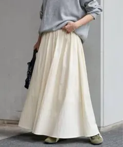 ジャーナルスタンダードレリューム　ギャザーフレアスカート　サイズ36