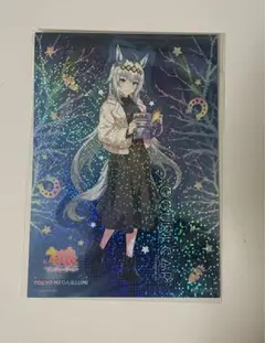 ウマ娘 メガイルミコラボ ホログラムステッカー オグリキャップのサムネイル