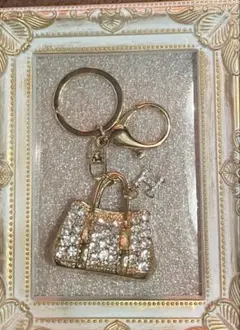 チャーム　キーリング　キーホルダー　バックチャーム　キラキラ