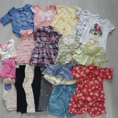 女の子　90㎝　95㎝　まとめ売り　夏服　18着