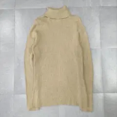 BASIC EDITIONS タートルネック 長袖 ラメ レディース Ｍ - L