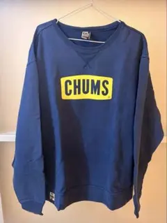 CHUMS クルーネック スウェット ネイビー XL