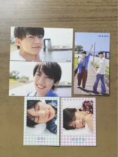 MYOJO厚紙カードまとめ売り セット ジュニア 阿達慶 千井野空翔