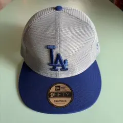 New Era 9FIFTY LAドジャースメッシュキャップ グレー/ブルー